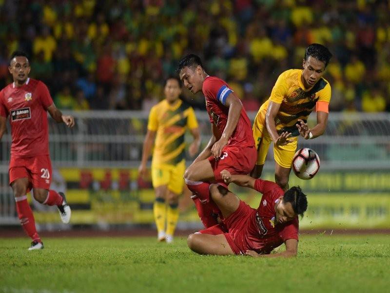 Ketua pasukan Kedah, Baddrol Bakhtiar (kanan) galas tugas berat memimpin Lang Merah berdepan TBG di Ipoh, malam esok. - Foto AHMAD ZAKI OSMAN