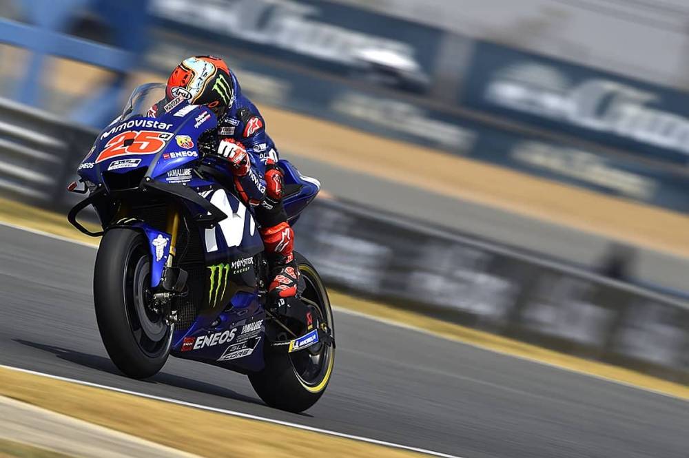 Vinales terpantas di sesi latihan pertama.