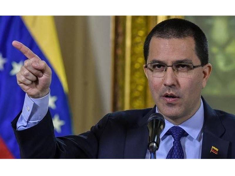 Menteri Luar Venezuela Jorge Arreaza. - Foto AFP