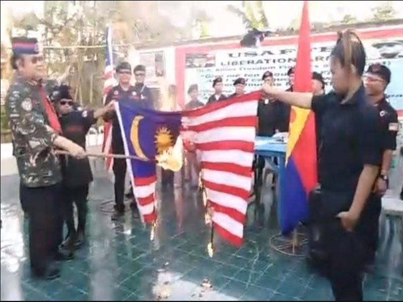 NGO Malaysia kutuk tindakan Elly Pamatong bakar Jalur Gemilang