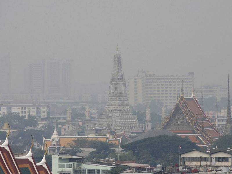 Kabut toksik melanda ibu negara Thailand selama beberapa minggu.