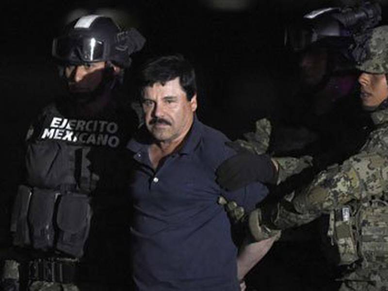 El Chapo merupakan ketua kartel dadah Sinaloa yang juga pembekal terbesar dadah ke AS. - Foto AFP