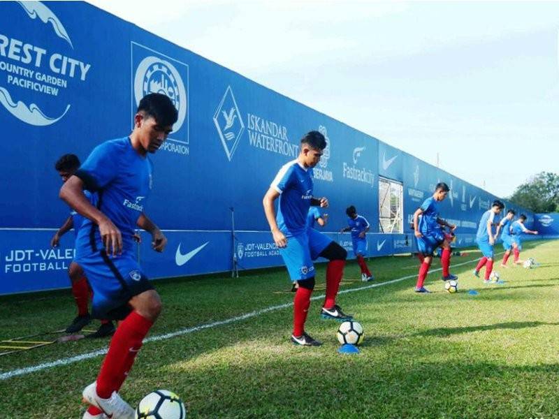 Rejim latihan tersusun yang diamalkan pemain JDT IV. - Foto Johor Southern Tigers