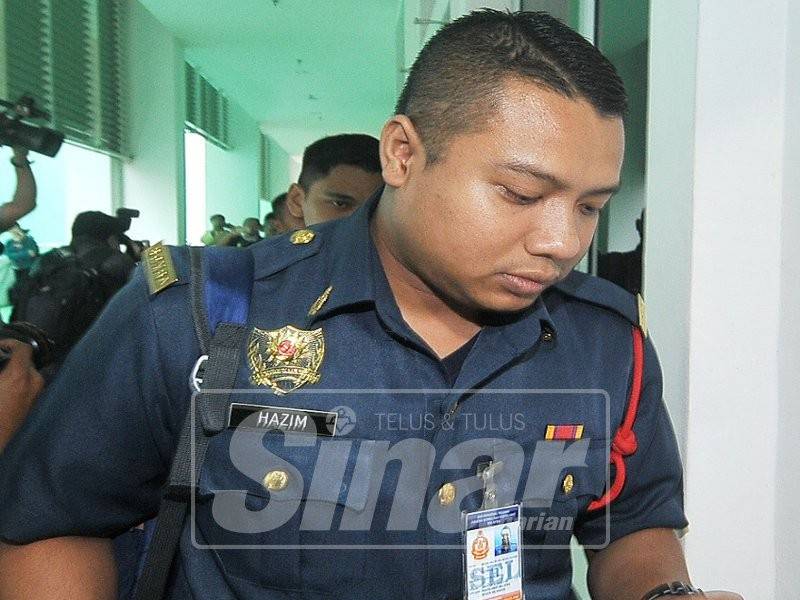 Mohd Hazim antara saksi Inkues Kematian Muhammad Adib hadir ke Kompleks Mahkamah Shah Alam. - Foto Sinar Harian oleh ROSLI TALIB