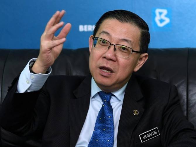 Lim Guan Eng - Foto Bernama