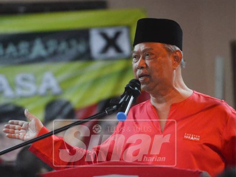 Muhyiddin Yassin - Foto SINAR HARIAN/ SHARIFUDIN ABDUL RAHIM