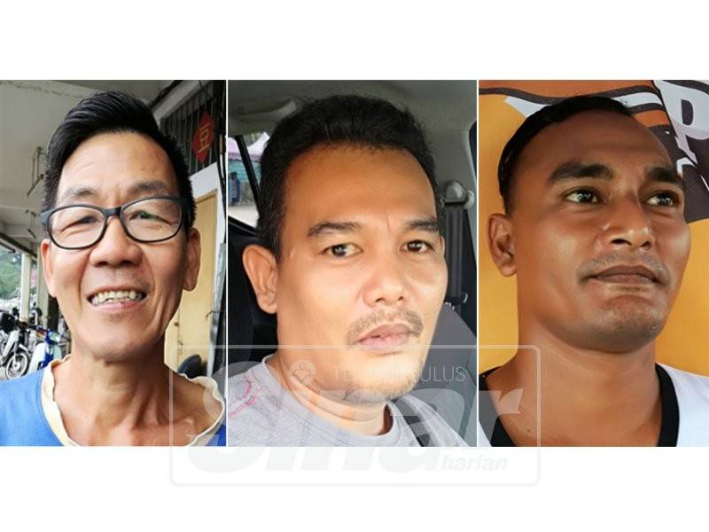 Dari kiri: Kong Hup, Mohd Norhafizam, Mohd Aeril Khai