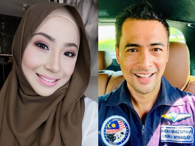 Irma Hasmie dan Dr Sheikh Muszaphar.