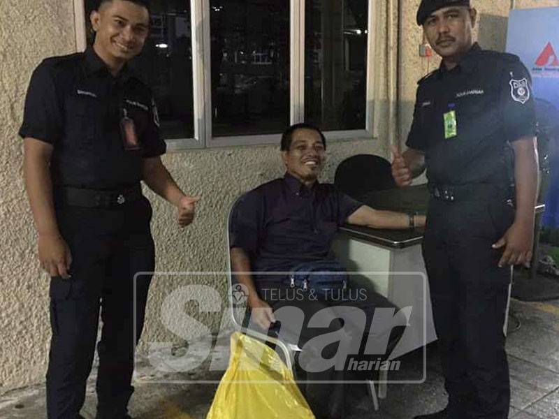 Terima Kasih Polis Bantuan Hkl