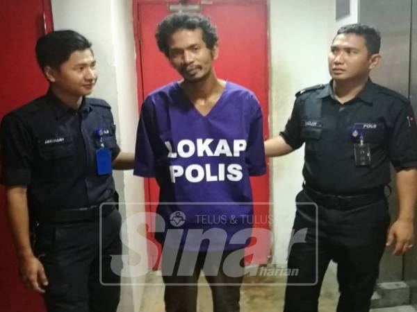 Tertuduh, Mohd Khairul Hafiz Kamarudin, mengaku salah mengugut mahu mencederakan isterinya menggunakan pisau di Mahkamah Majistret Kuala Terengganu hari ini.