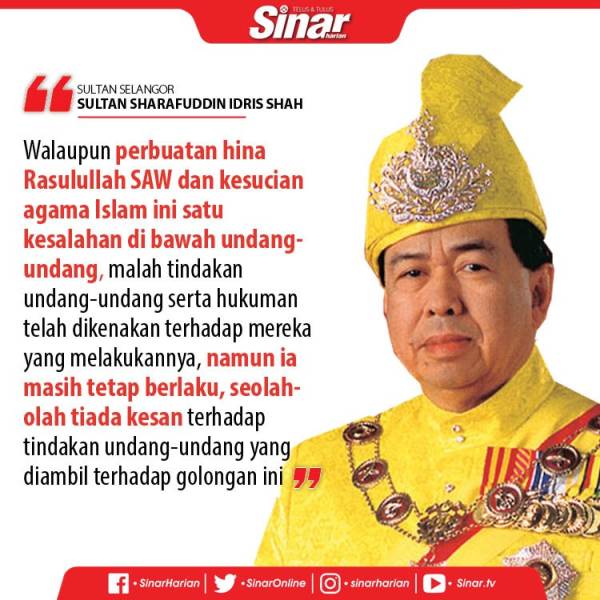 quote Sultan Selangor