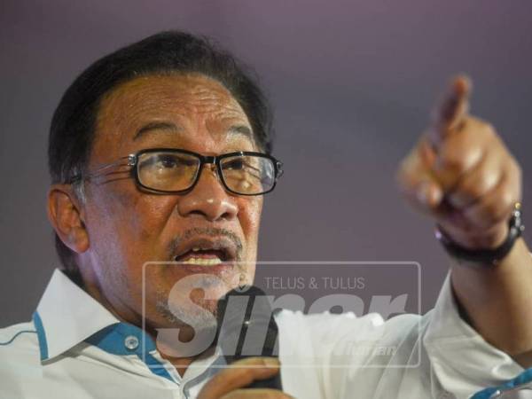 Anwar Ibrahim -Foto Sinar Harian SHARIFUDIN ABDUL RAHIM