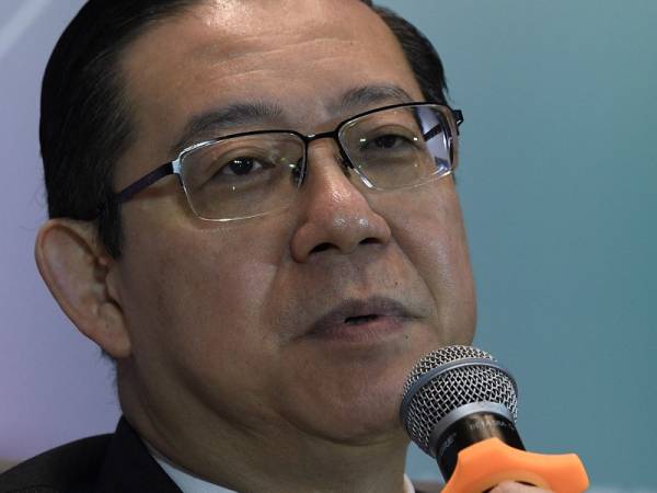 Lim Guan Eng - Foto Bernama