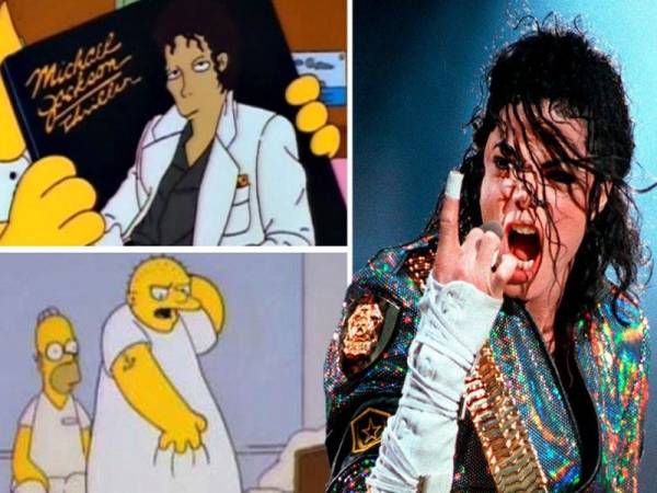 Michael Jackson pernah meminjamkan suaranya untuk episod berjudul 'Stark Raving Dad' yang disiarkan pada 1991.