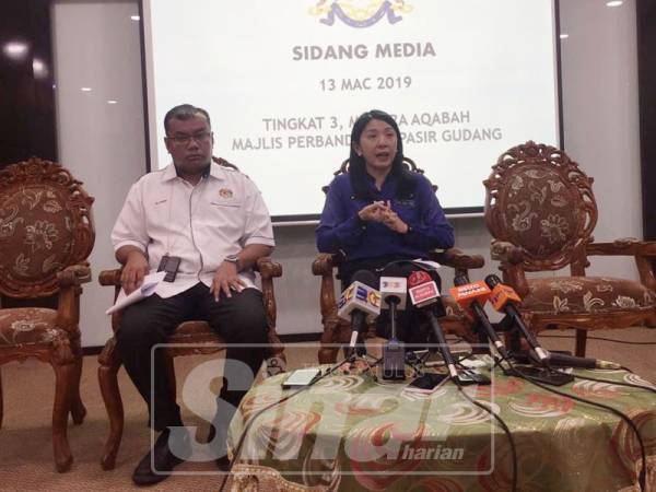 Bee Yin ketika sidang media berkenaan