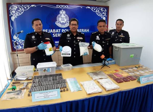 Polis rampas ekstasi bernilai RM250,000