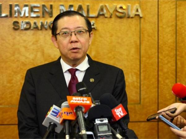 Lim Guan Eng - FOTO ZAHID IZZANI