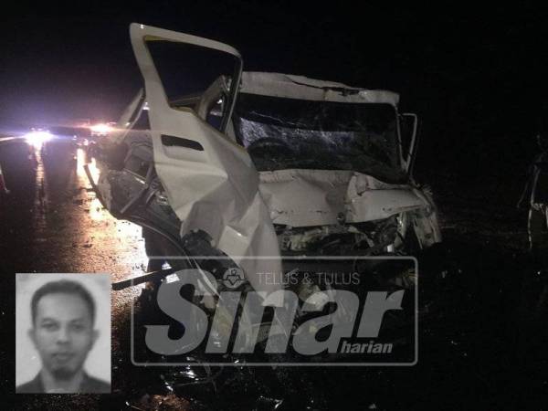 Seorang pemandu van surat khabar maut setelah van yang dipandunya melanggar sebuah lori di Kilometer 164.1, Lebuhraya Pantai Timur menghala ke Kuantan, pagi tadi.