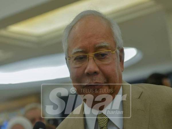 Najib Razak - Foto Sinar Harian/SHARIFUDIN ABDUL RAHIM