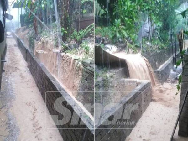 Penduduk mendakwa banjir lumpur kerap berlaku di kawasan ini.