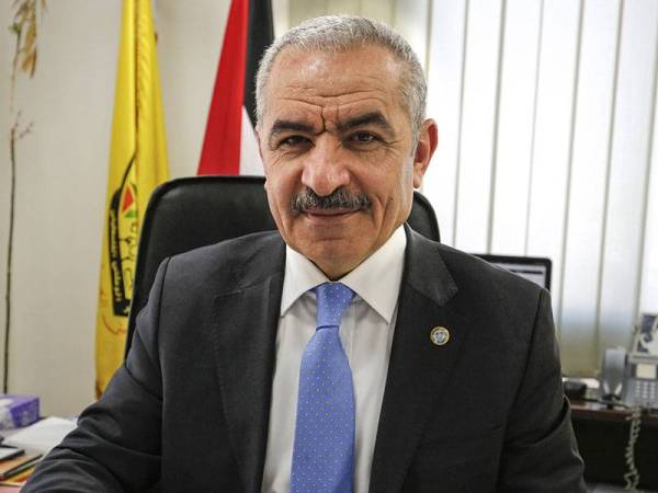 Perdana Menteri Palestin Mohammad Shtayyeh. - Foto AFP