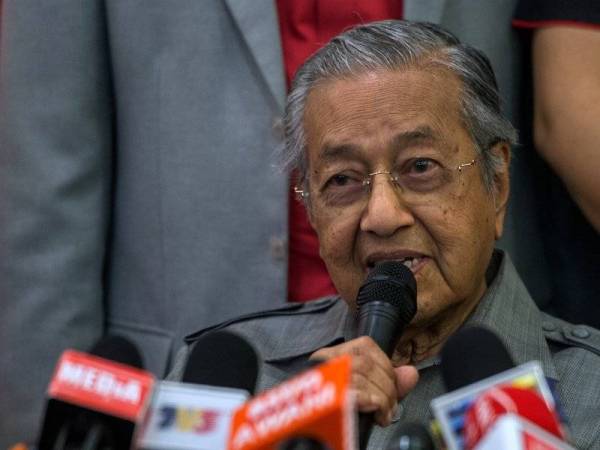 Mahathir Mohamad - Foto Bernama