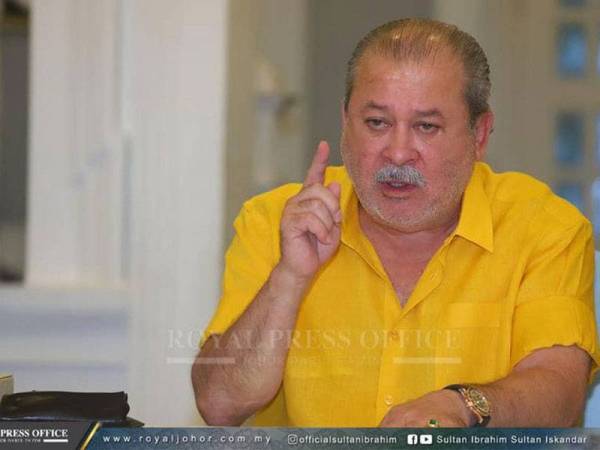 Sultan Johor minta henti buat bising, bertelagah