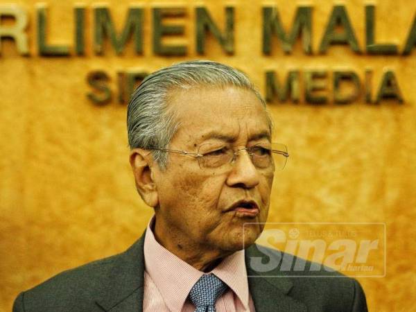 Tun Dr Mahathir Mohamad -Foto: Zahid Izzani