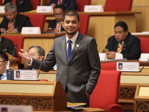 Hasnul Zulkarnain pada sesi soalan lisan hari ini.