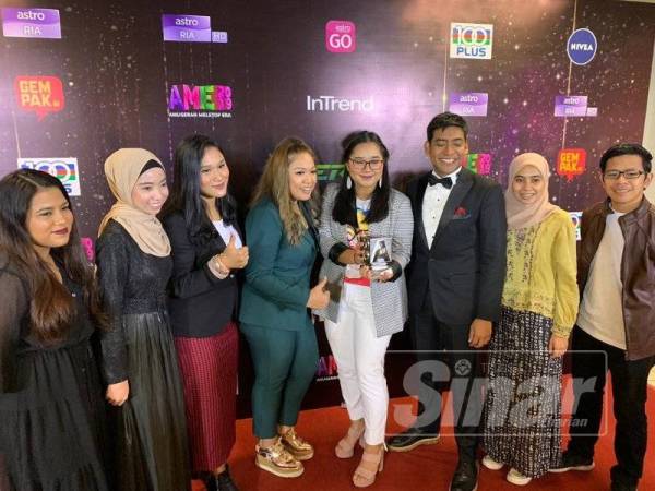 Siti Nordiana Khai Bahar Menang Anugerah Top Top Meletop Ame2019
