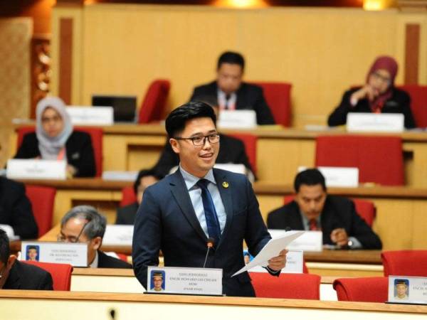 Howard ketika menyampaikan ucapan penggulungan pada Sidang DUN Perak hari ini.