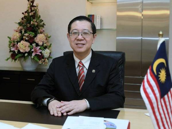 Menteri Kewangan Lim Guan Eng - Foto Bernama 