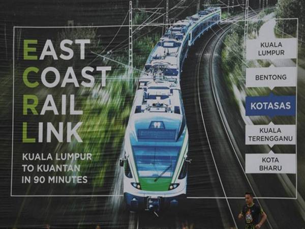 ECRL - Foto Bernama