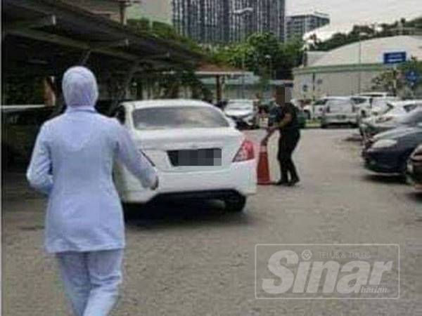 Kejadian suspek mencuri peralatan klinik dikejar seorang jururawat tular di media sosial semalam.