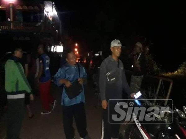 Mangsa ditemui kira-kira 2 kilometer dari lokasi kejadian, awal pagi tadi.