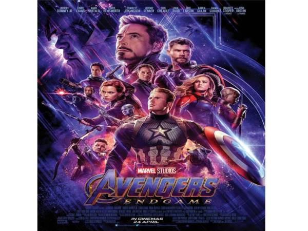 Siri Avengers akhirnya menutup tirai menerusi Marvel Studios’ Avengers: Endgame.