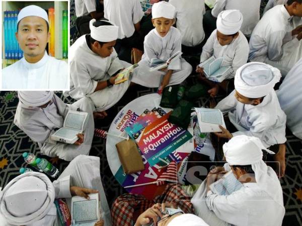 Malaysia Quran Hour di Masjid Sultan Salahuddin Abdul Aziz Shah pada 30 Ogos tahun lalu. - Foto Sinar Harian oleh SHARIFUDIN ABDUL RAHIM (Gambar kecil: Ahmad Lutfi Abdul Wahab Al-Linggi)