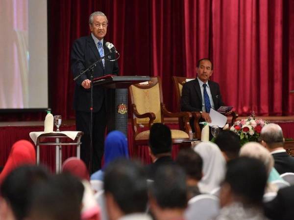 Tun Mahathir Kerajaan Ph Terus Usaha Banteras Rasuah