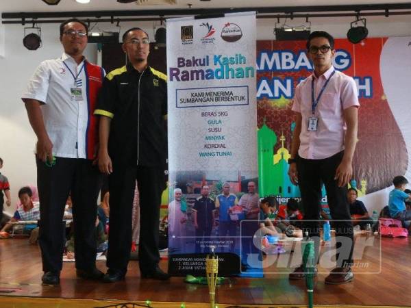 Majlis pelancarangan program &#039;Bakul Kasih Ramadhan&#039; di Pasaraya Mydin MITC, Ayer Keroh di sini.