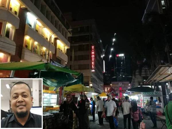 Kemeriahan perniagaan di Jalan TAR memang cukup terkenal bukan sahaja kepada warga Kuala Lumpur tetapi pengunjung luar. (Gambar kecil: Hafezdzullah Mohd Hassan)