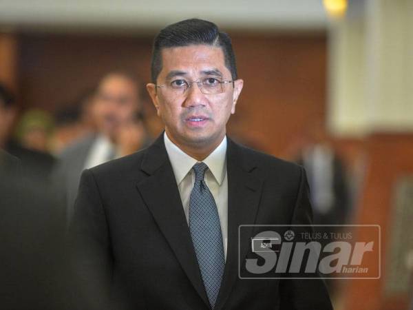 Azmin - FOTO: SHARIFUDIN ABDUL RAZAK