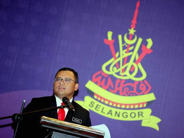 Menteri Besar Selangor Amirudin Shari - Foto Bernama