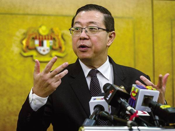 Lim Guan Eng -Foto Bernama