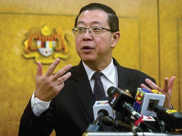 Lim Guan Eng -Foto Bernama