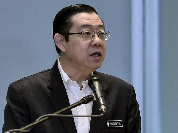 Lim Guan Eng - Foto Bernama