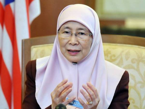 Wan Azizah Wan Ismail. - Foto Bernama