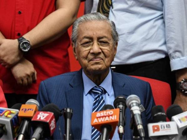 Tun Dr Mahathir Mohamad. - Foto Bernama