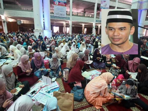 World #QuranHour berlangsung di Masjid Sultan Haji Ahmad Shah, Universiti Islam Antarabangsa (UIAM) semalam. Gambar kecil: Norman Hakim. Foto: SHARIFUDIN ABDUL RAHIM