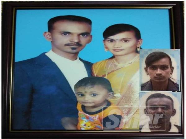 Kejadian itu mengorbankan S. Elangovan, 38, K. Kaliammah, 36 dan anak mereka Vinesh, 3 tahun.