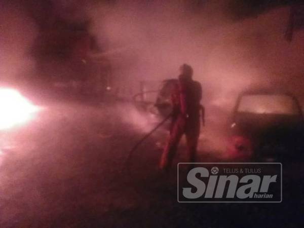 12 Kenderaan Terbakar Angkara Khianat